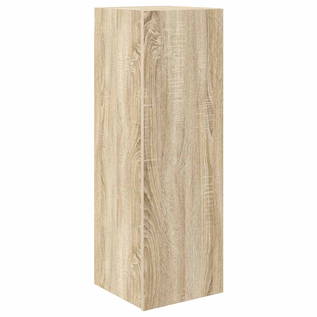 4 Piece TV Cabinet Set Sonoma Oak Engineered Wood