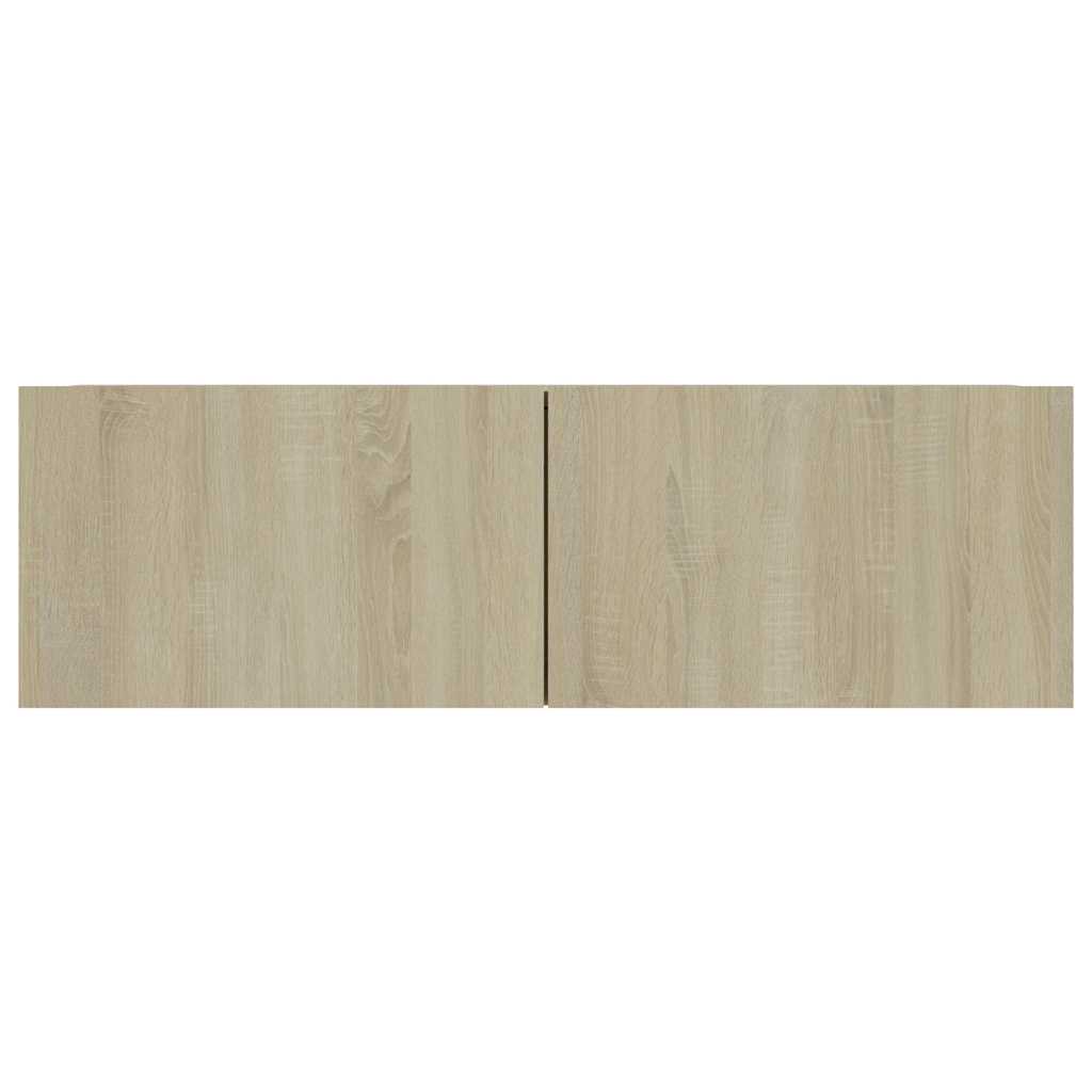 8 Piece TV Cabinet Set Sonoma Oak Engineered Wood