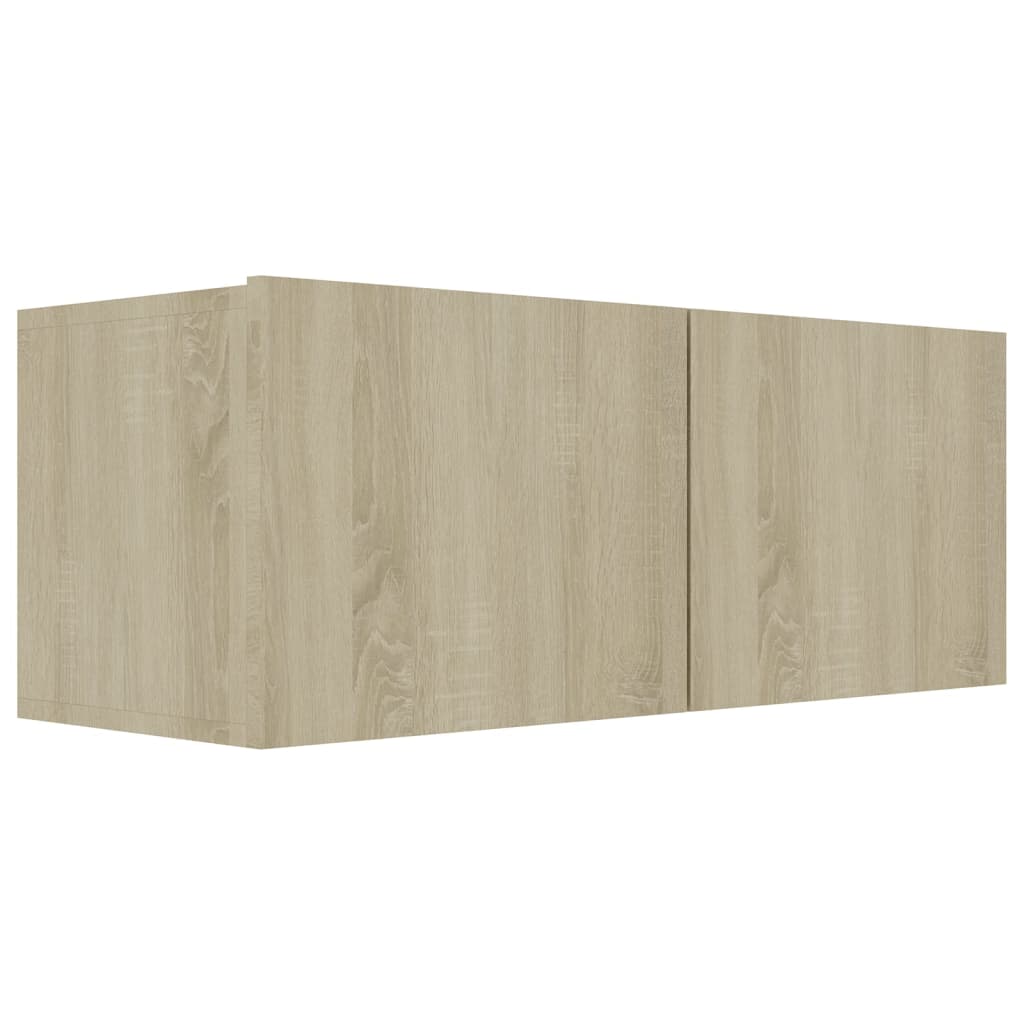 TV Cabinet Set | Set of 6 | Sonoma Oak | Engineered Wood | Medium