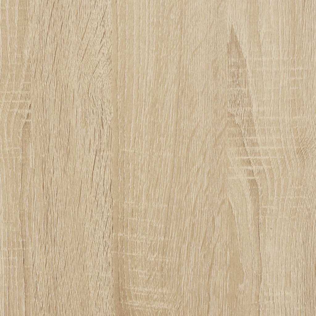 Wall Cube Shelf 2 pcs Sonoma Oak 80x15x26.5 cm Engineered Wood