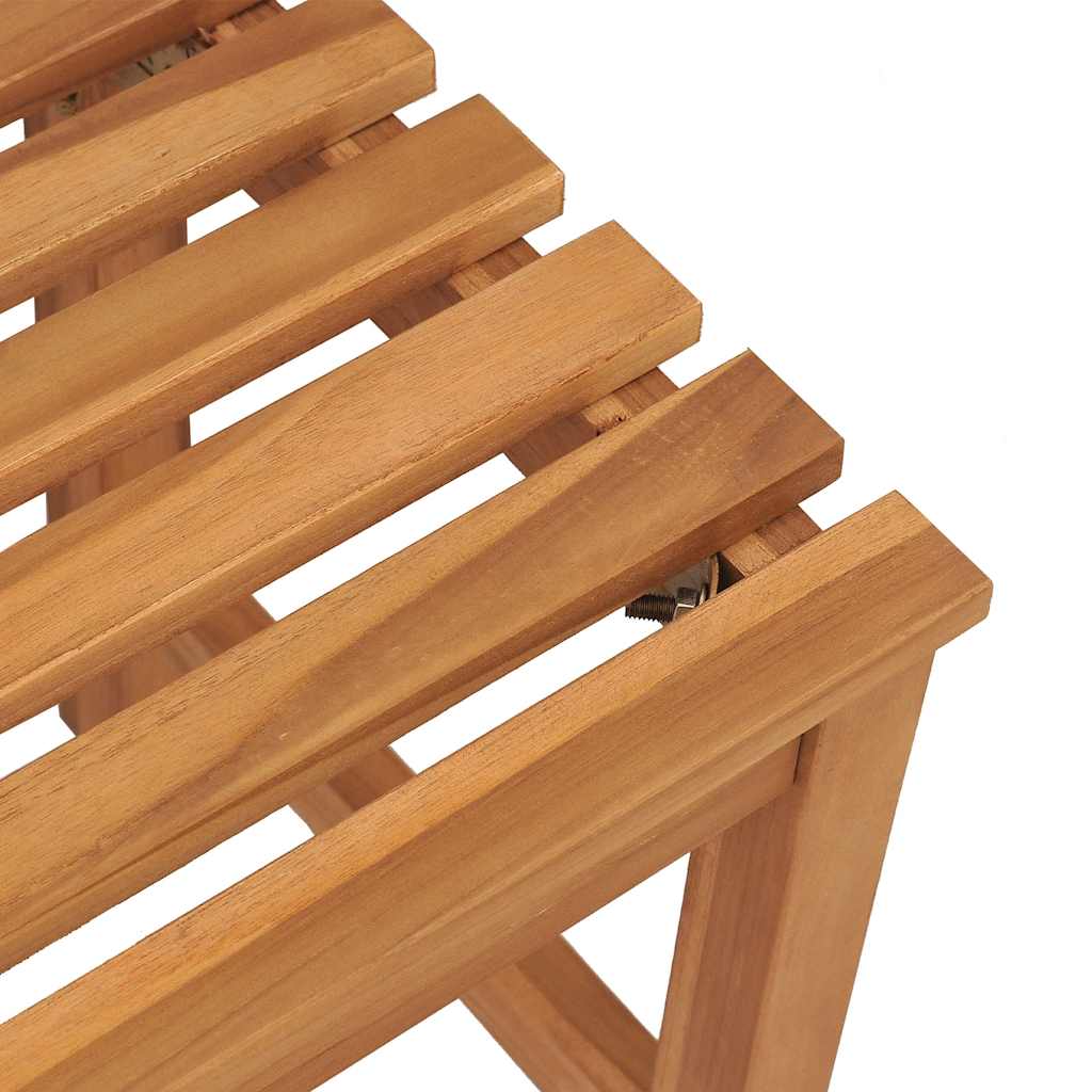 Garden Bench | Warm Teak | Solid Teak Wood | 180 cm length |  Durable