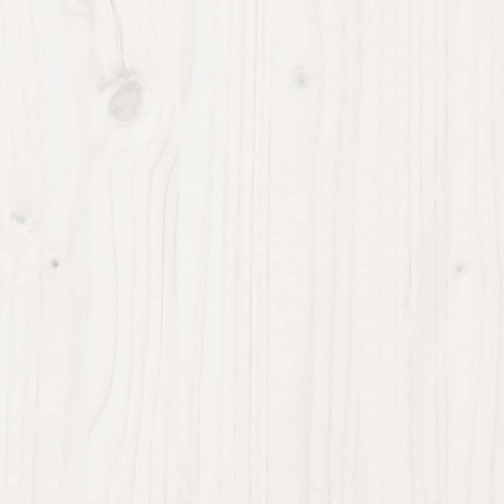 Sideboard White 60x36x84 cm Solid Pinewood