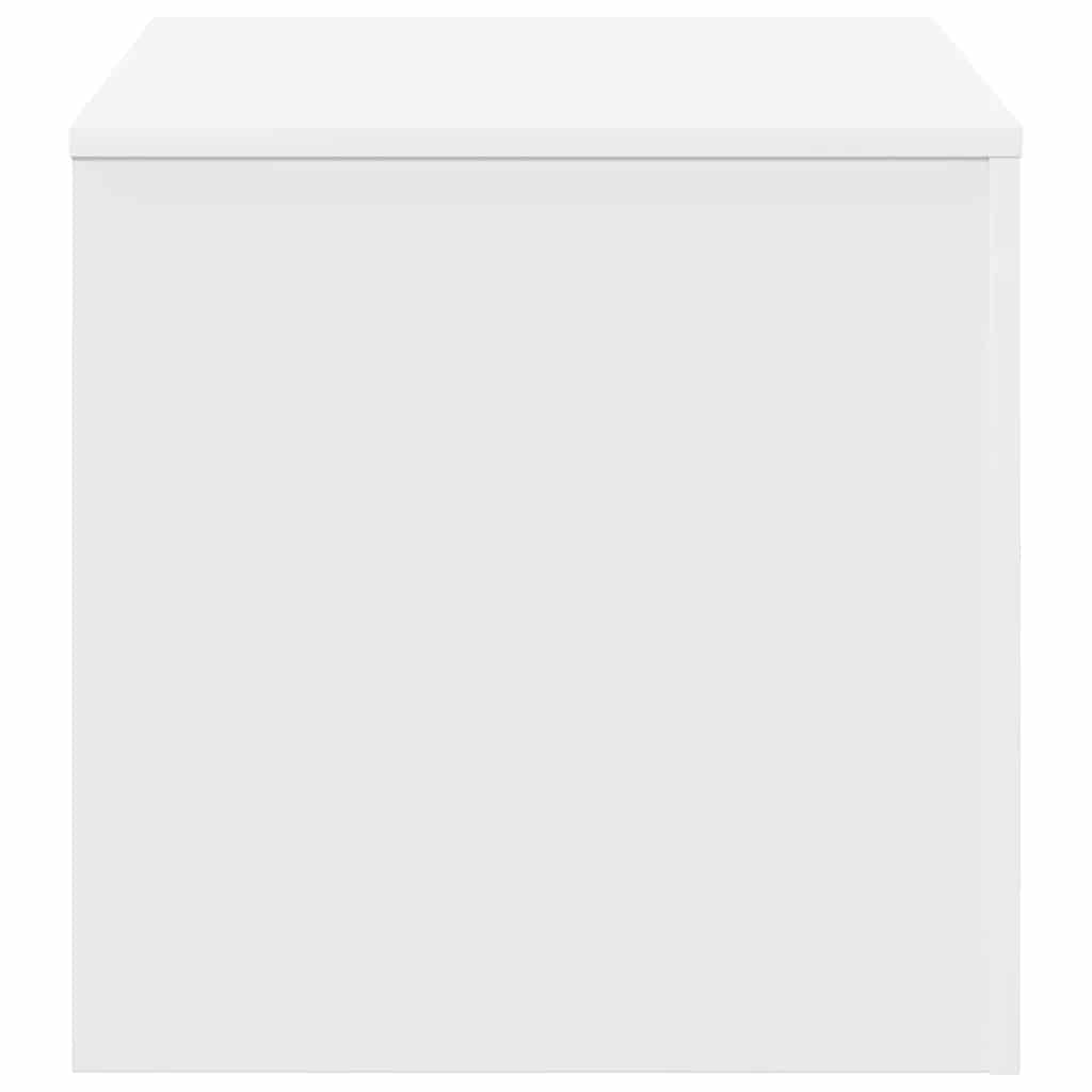 Side Tables 3 pcs White Engineered Wood