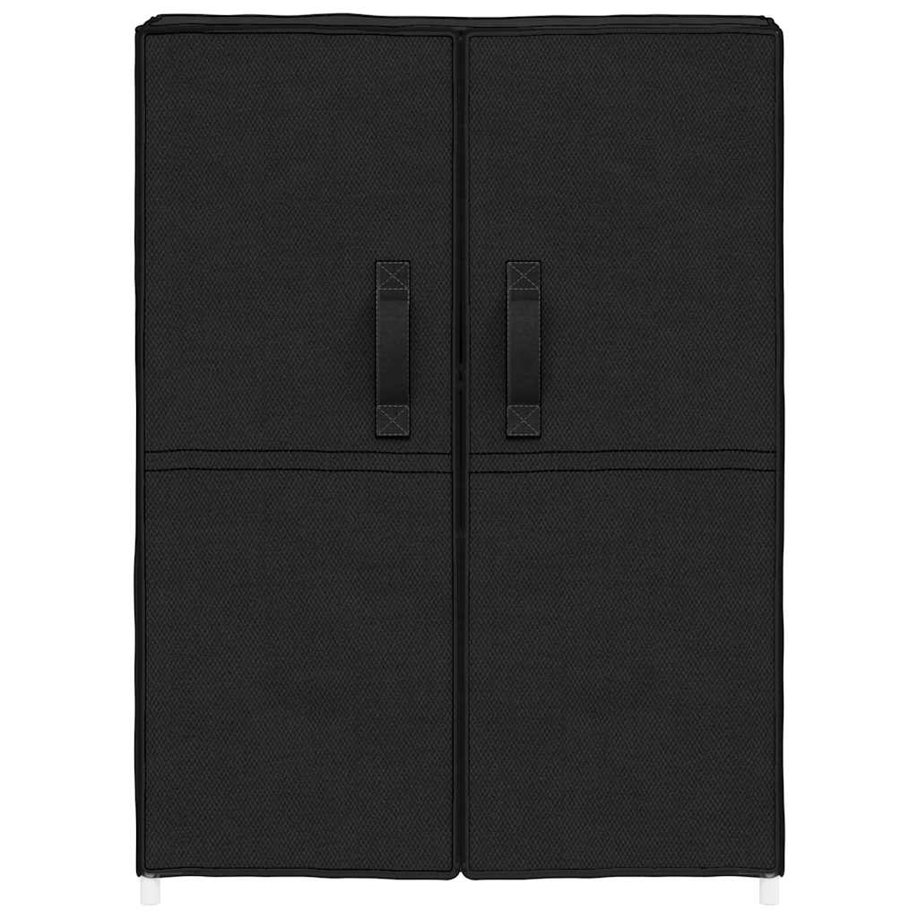 Shoe Cabinet Black 60x28x90 cm Fabric
