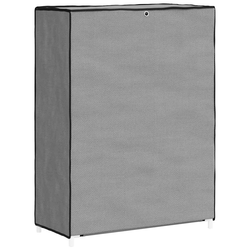 Shoe Cabinet Grey 60x28x90 cm Fabric