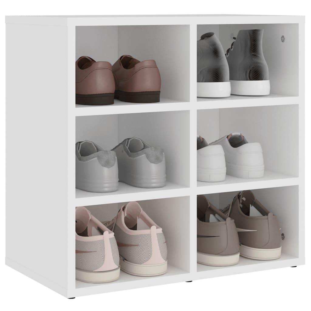 Shoe Cabinet White 52,5x30x50 cm