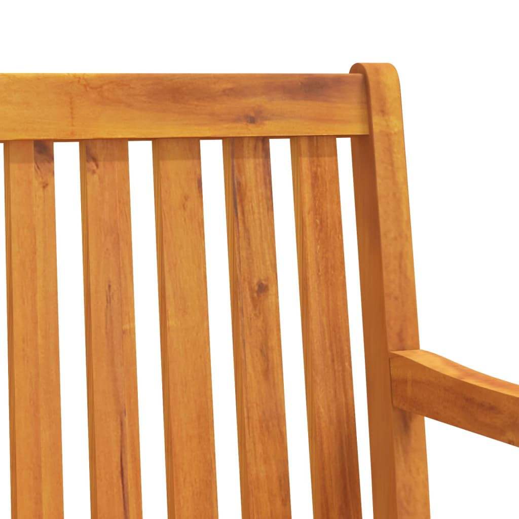 316610 vidaXL Garden Bench 110 cm Solid Acacia Wood