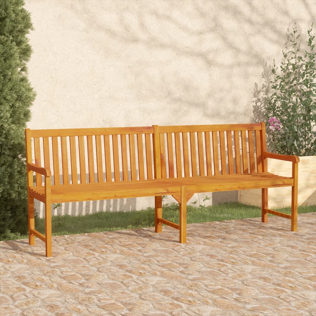 316613 vidaXL Garden Bench 219 cm Solid Acacia Wood
