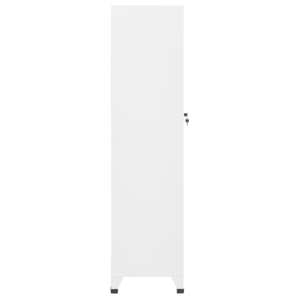 Locker Cabinet | White | Steel | Tall | Locker Cabinet | Rectangular
