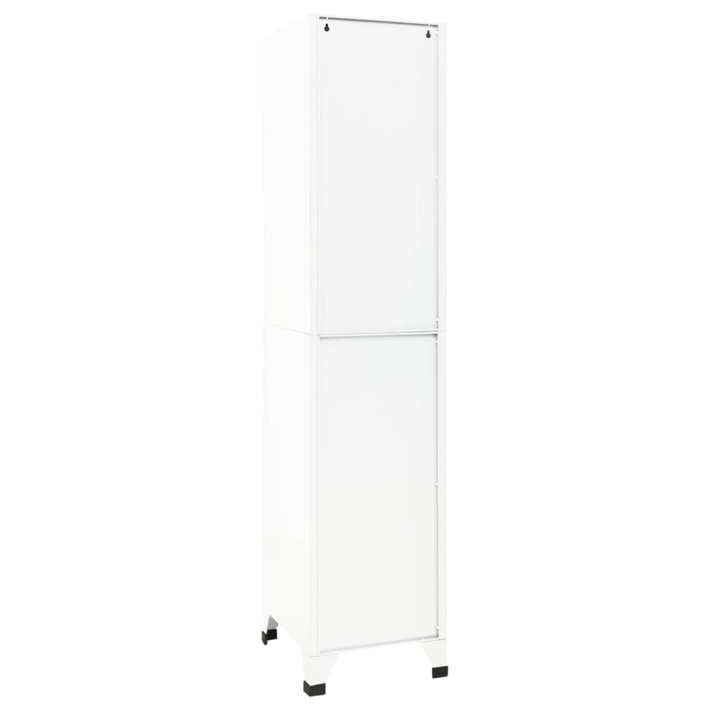 Locker Cabinet | White | Steel | Medium | Locker Cabinet | Rectangular
