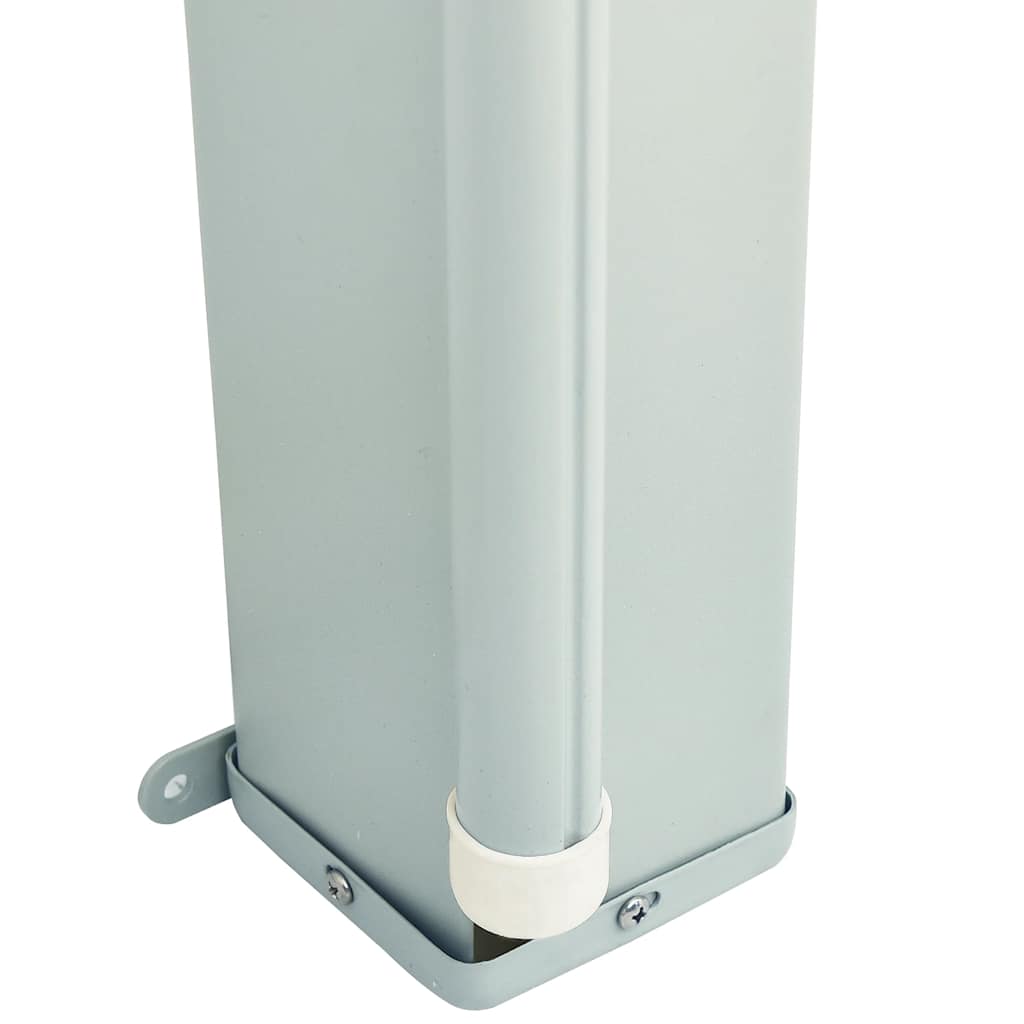 Patio Retractable Side Awning 117x614 cm Cream
