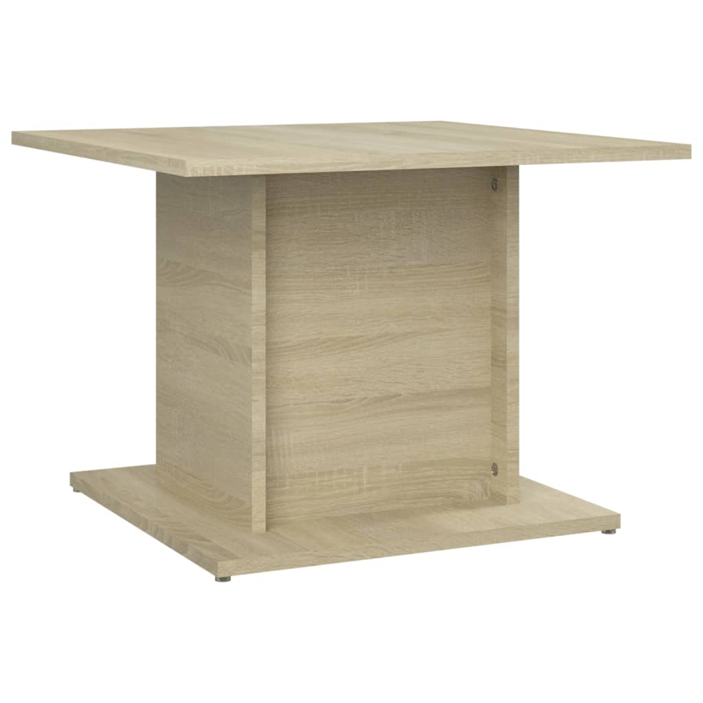 Coffee Table Sonoma Oak 55,5x55,5x40 cm Engineered Wood
