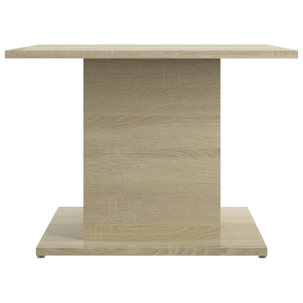 Coffee Table Sonoma Oak 55,5x55,5x40 cm Engineered Wood