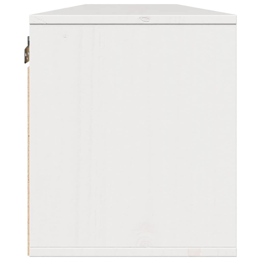 813458 vidaXL Wall Cabinets 2 pcs White 80x30x35 cm Solid Wood Pine