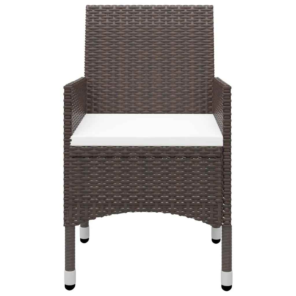 Garden Dining Set | Brown