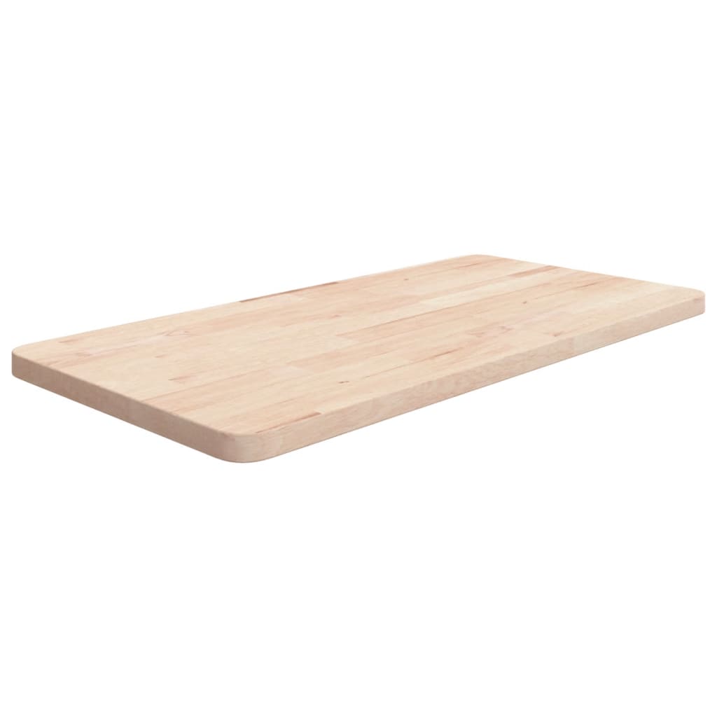 Bathroom Countertop 80x40x2.5 cm Untreated Solid Wood
