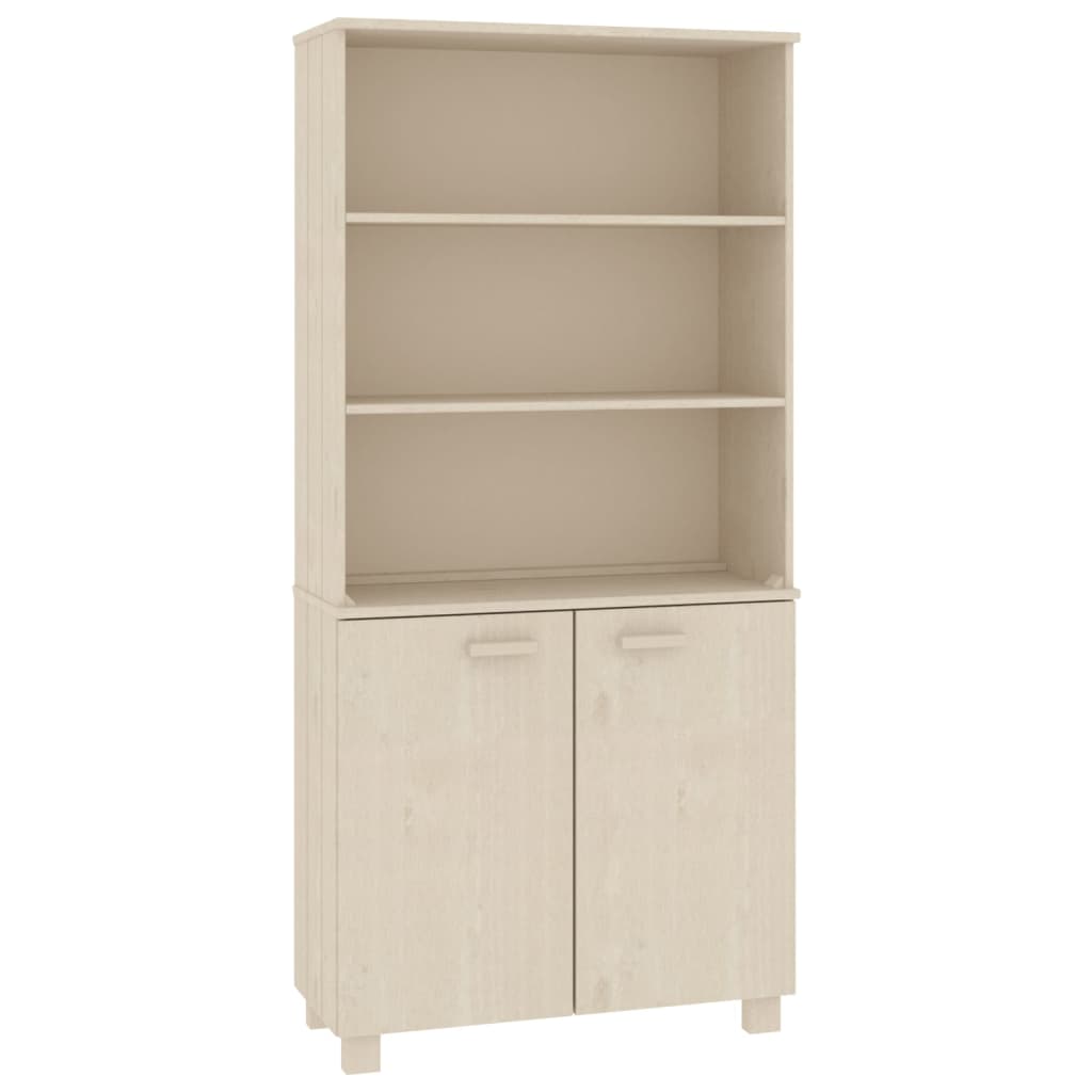 Highboard HAMAR Solid Wood Pine Honey Brown