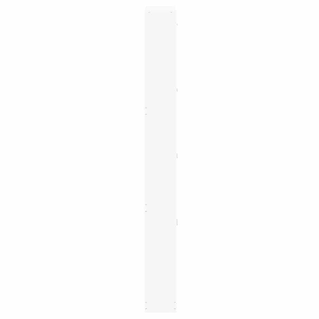 Shoe Cabinet White 59x17x150 cm Engineered Wood