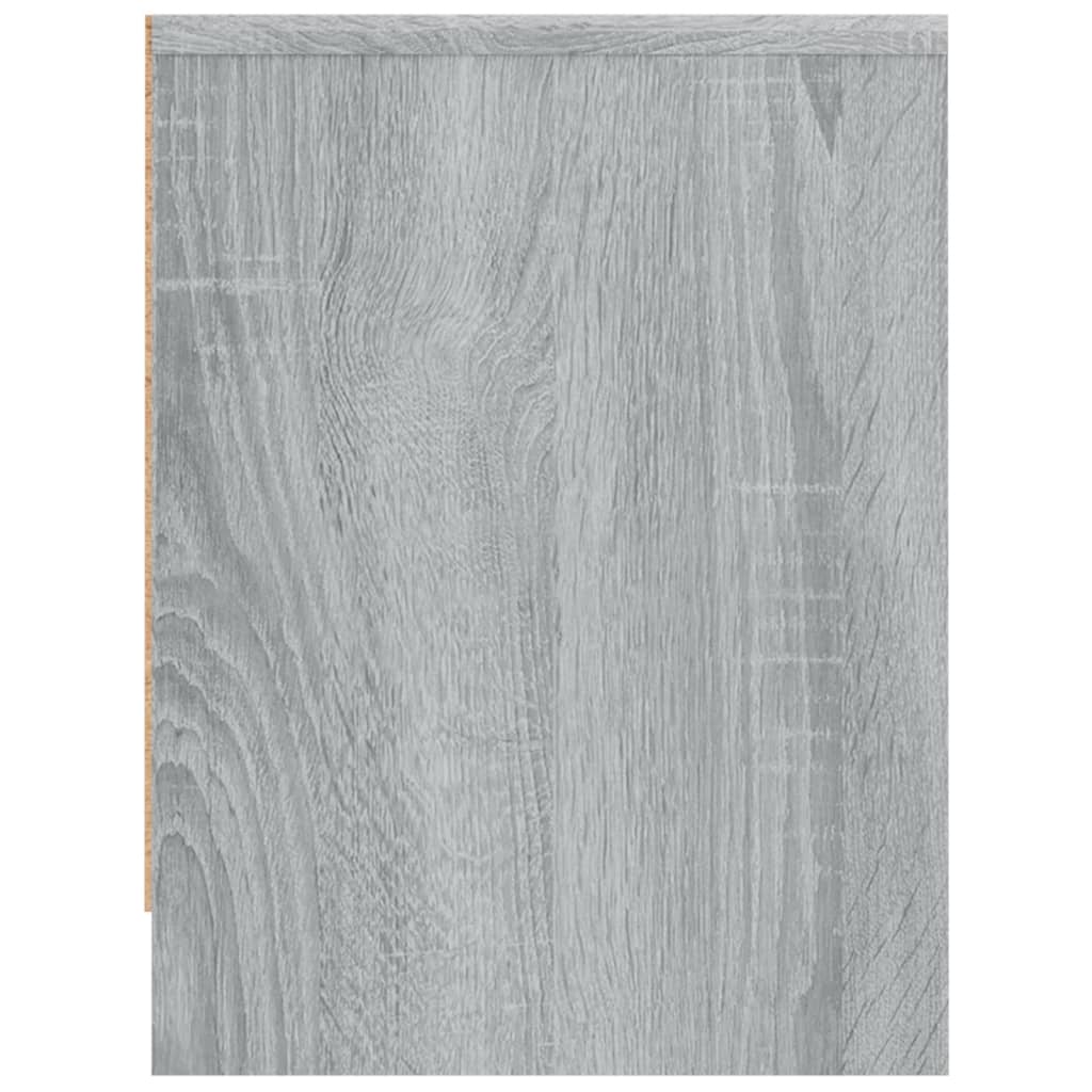 Bedside Cabinets 2 pcs Grey Sonoma 40x30x40 cm Engineered Wood