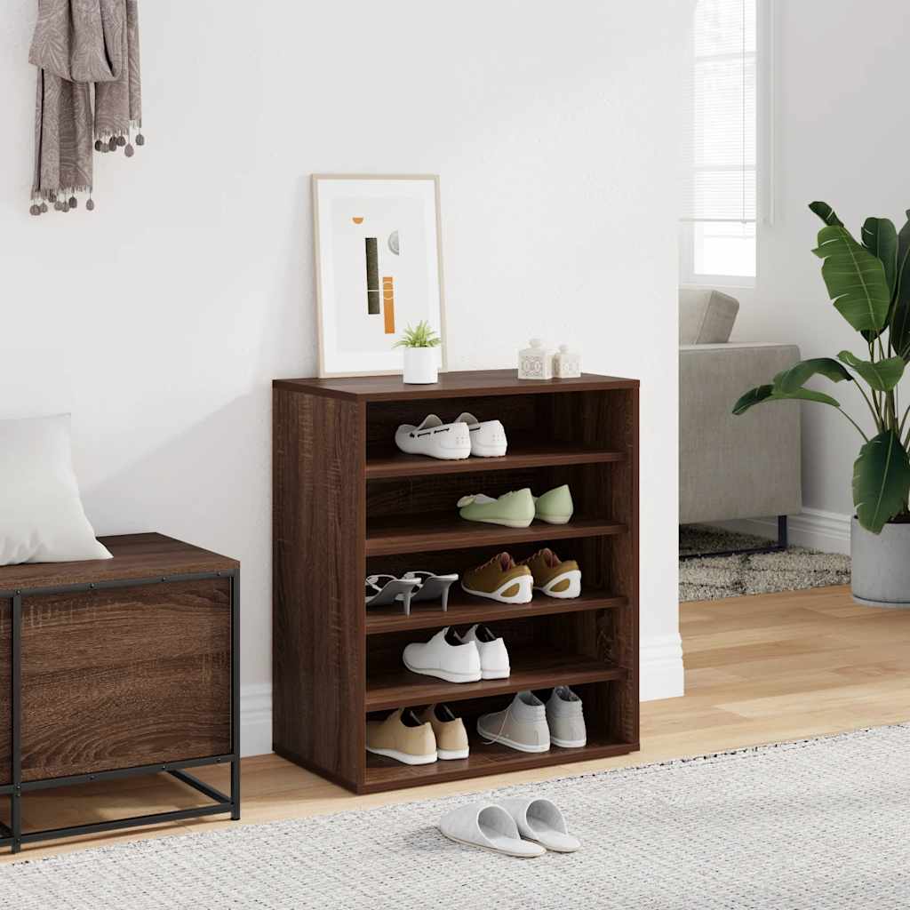 Shoe cabinets 60 x 35 x 70 cm Brown Oak Plenty of shoe space