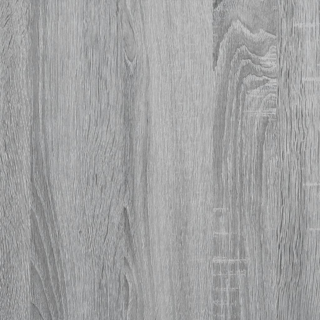 Shoe Bench Grey Sonoma 60x30x45 cm Engineered Wood