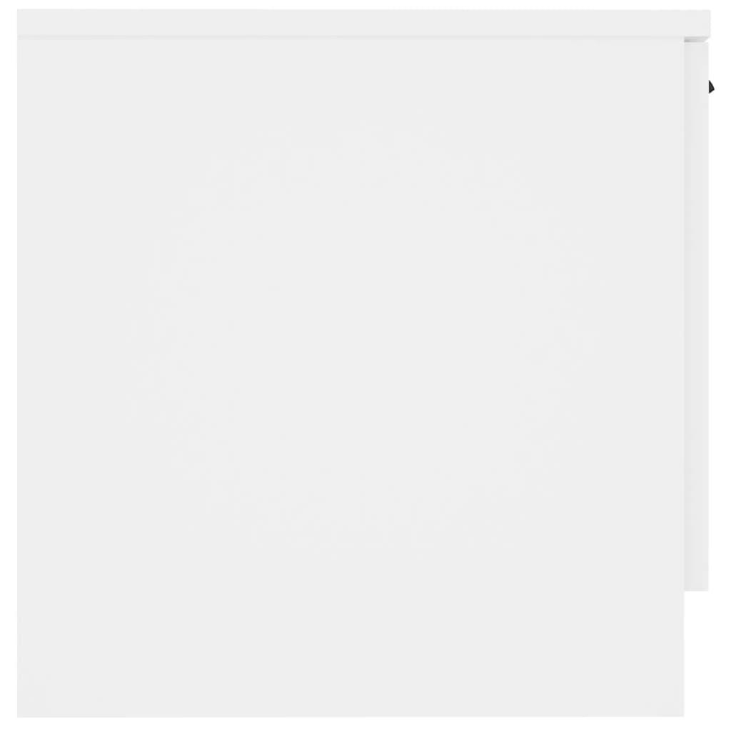 811196 vidaXL Bedside Cabinet White 40x39x40 cm