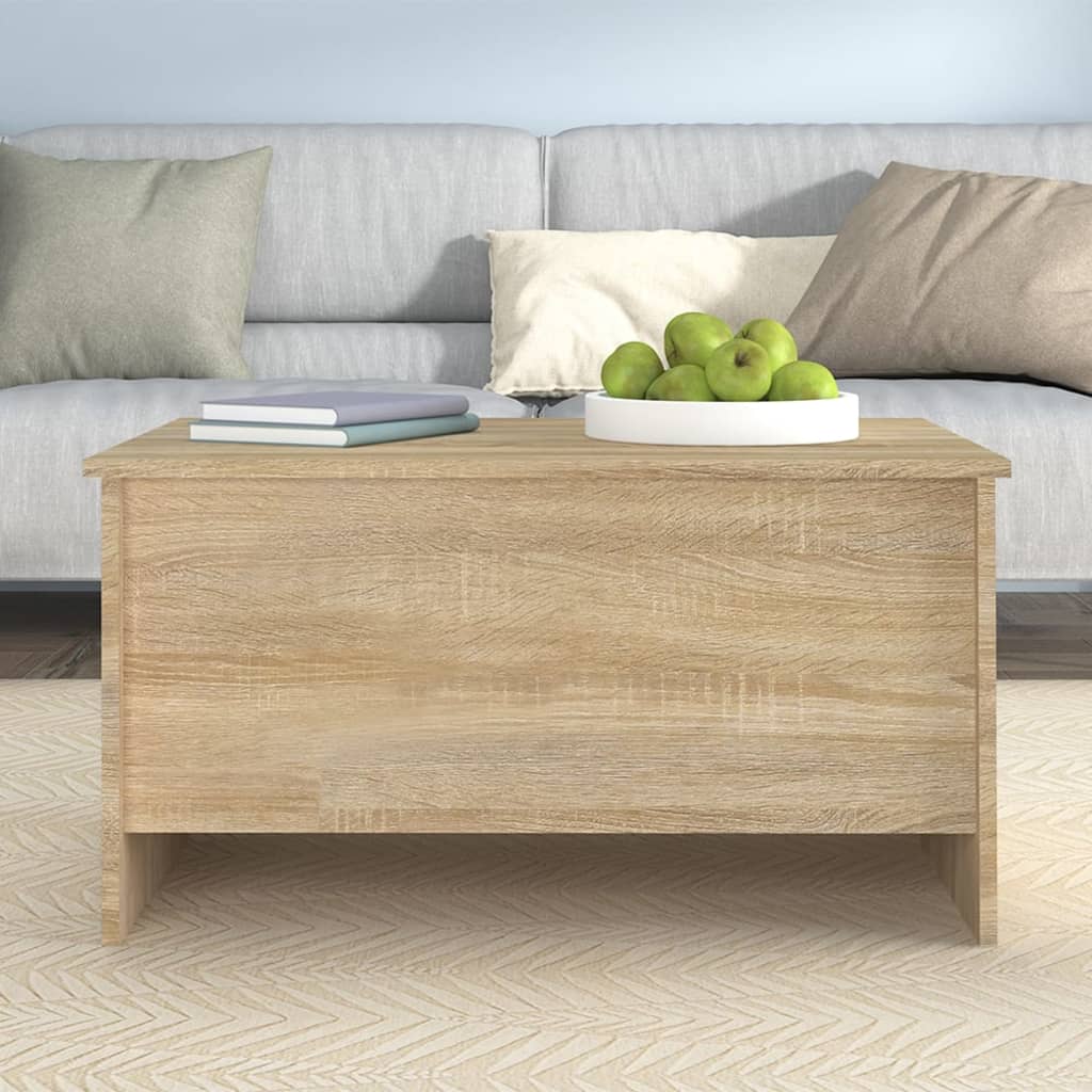 Coffee Table | Sonoma oak | Engineered wood | Compact