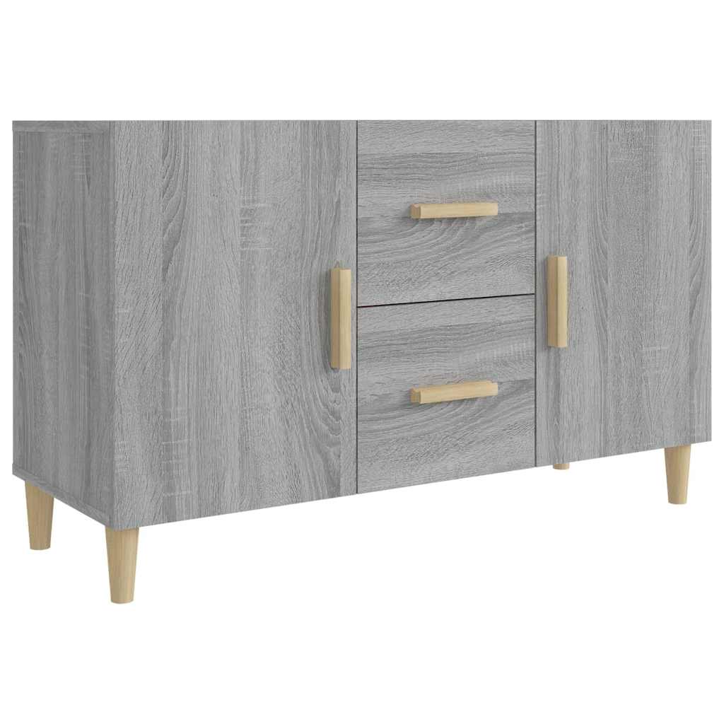 Sideboard Grey Sonoma 100x36x60 cm Engineered Wood