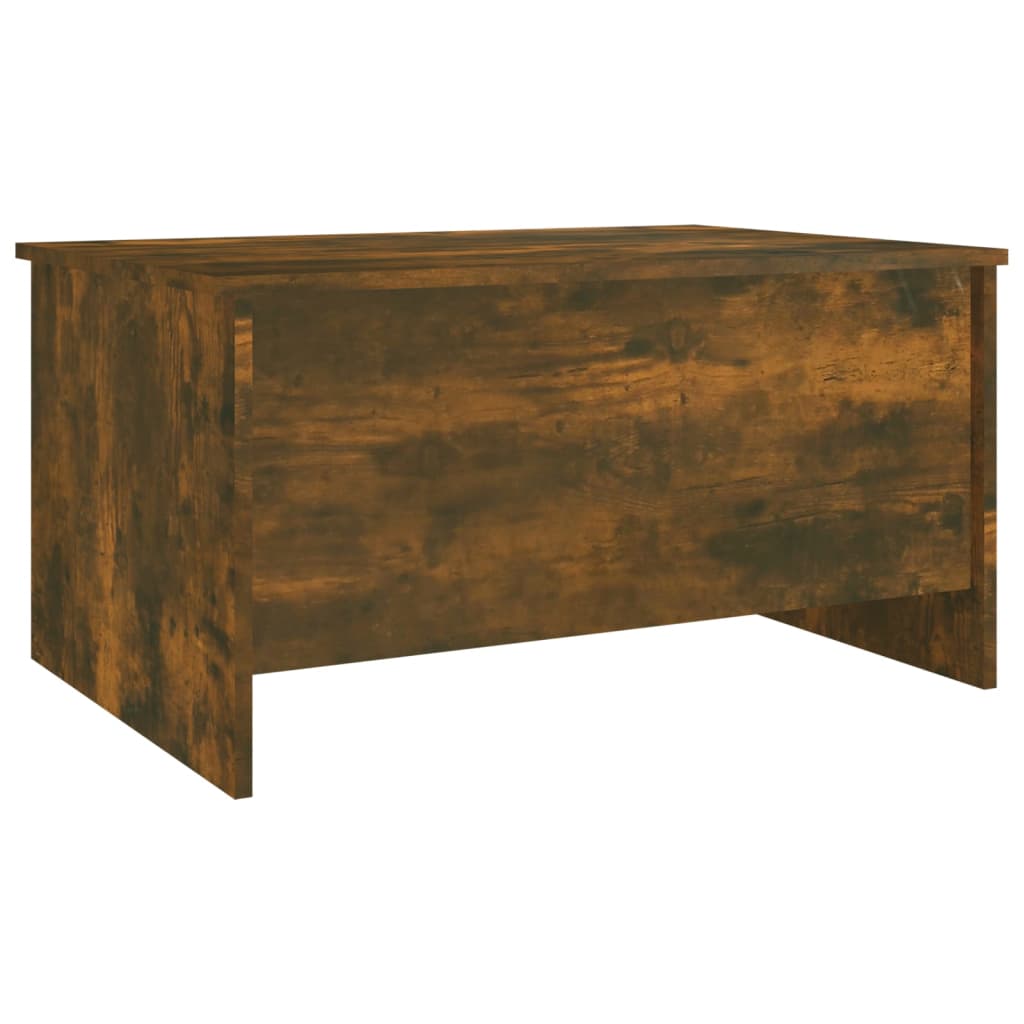 Coffee Table | Smoked Oak | Engineered Wood | 80x55.5x41.5 cm