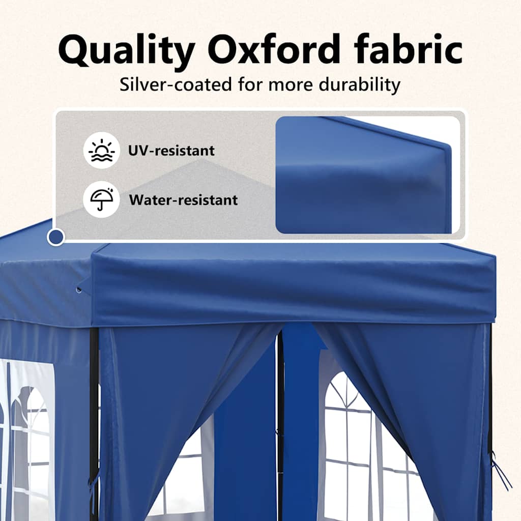 Party Tent | Blue | 210D Oxford Fabric | Small |  Foldable  | Party Tent