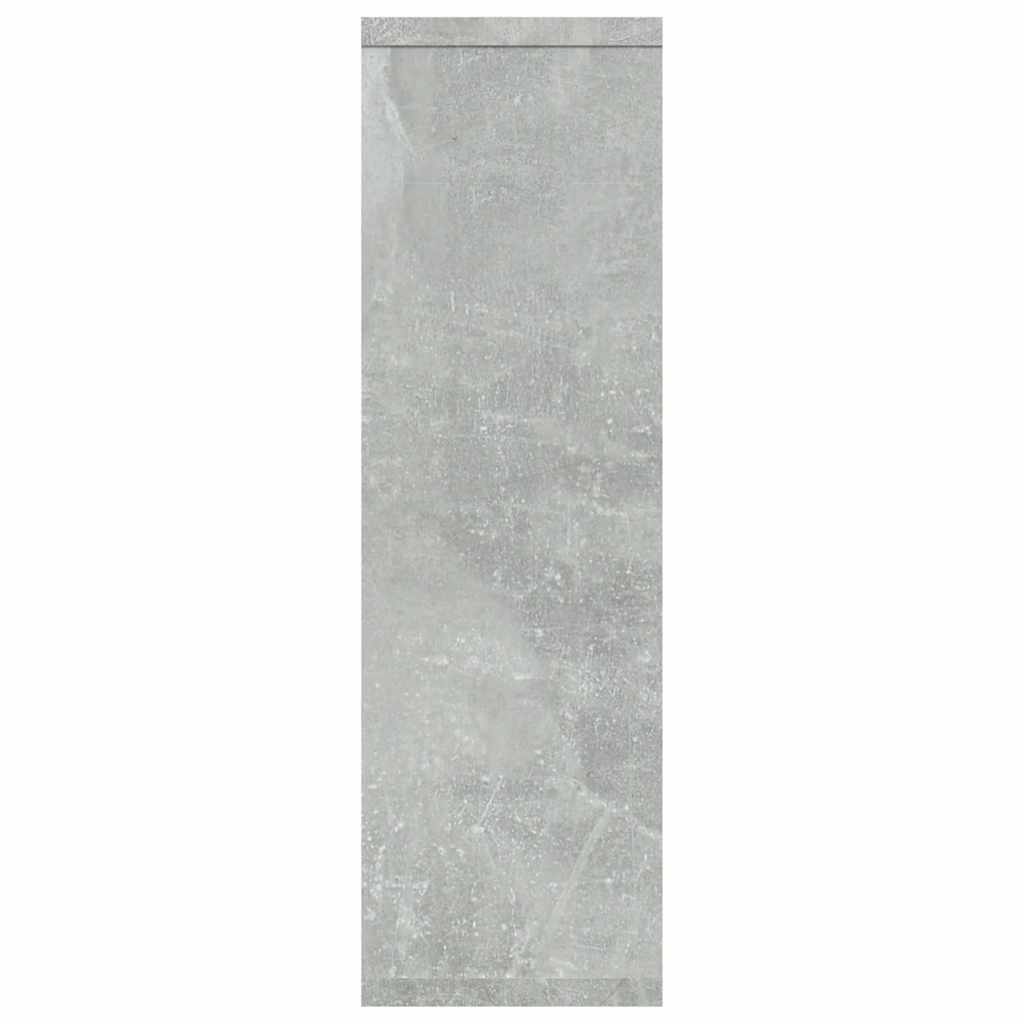 Wall Shelf Concrete Grey 85x16x52.5 cm Engineered Wood