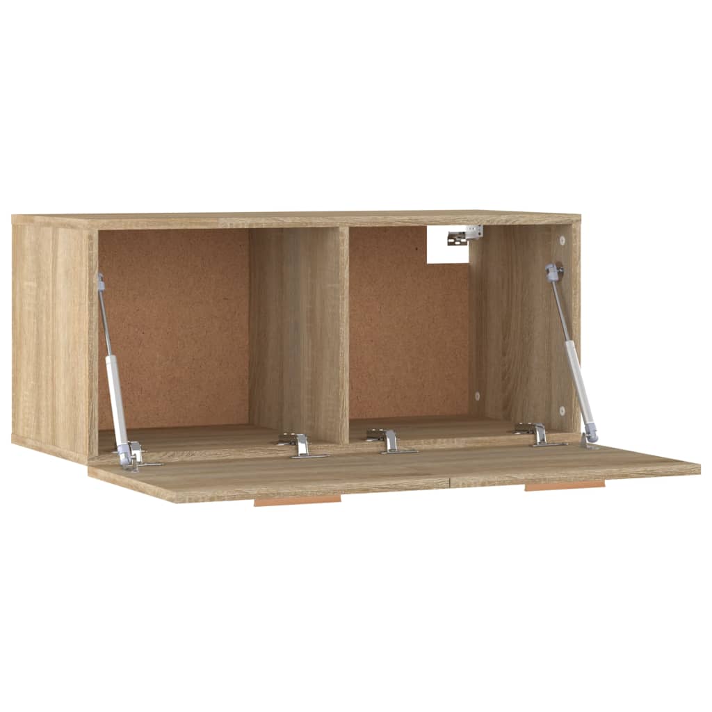 Wall Cabinet Sonoma Oak 80x35x36.5 cm Engineered Wood