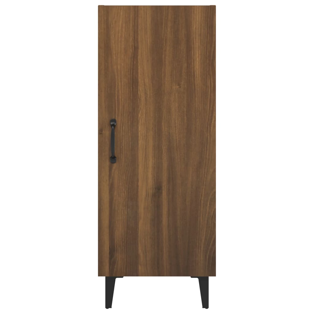 Sideboard Brown Oak 34.5x34x90 cm Engineered Wood