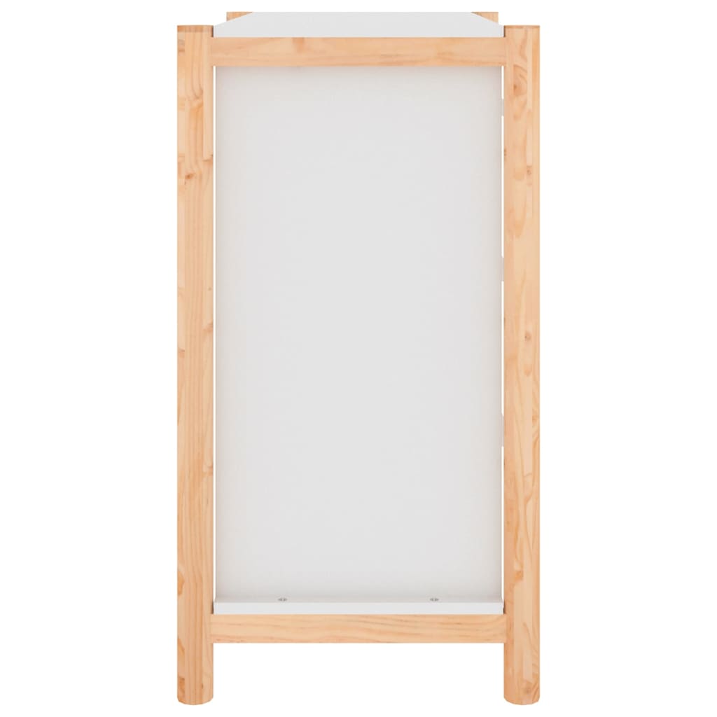 Sideboard White 62x38x70 cm Engineered Wood