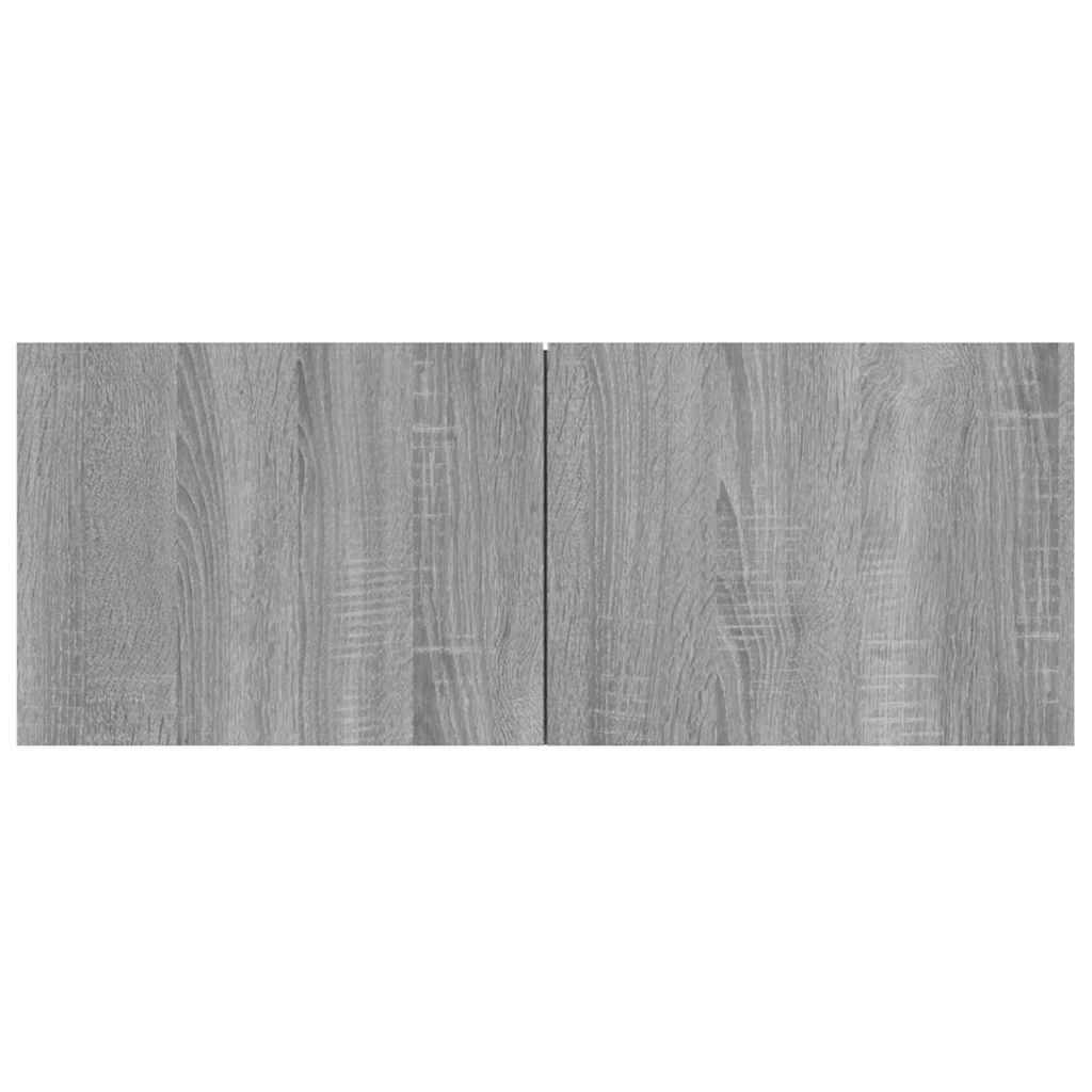 6 Piece TV Cabinet Set Grey Sonoma Engineered Wood