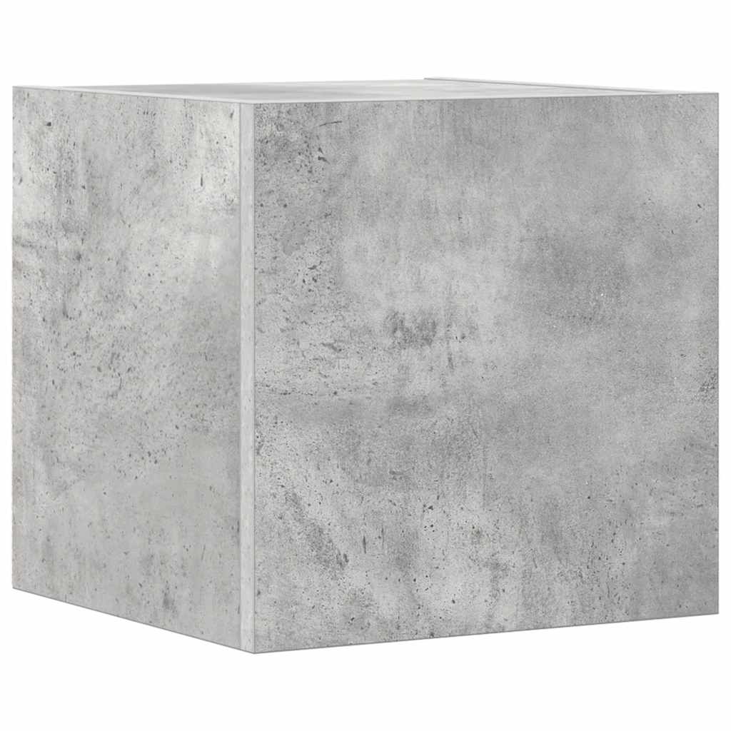 7 Piece TV Cabinet Set Concrete Grey Engineered Wood