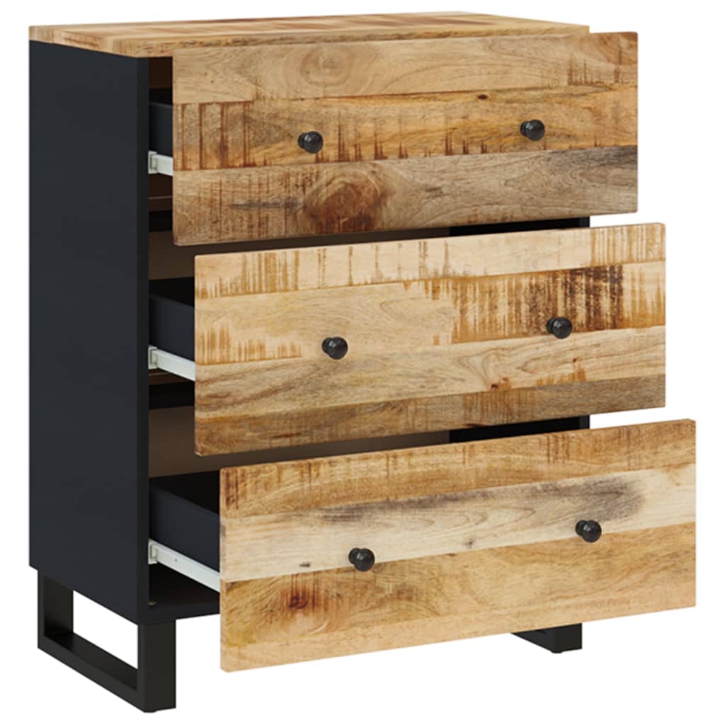 Sideboard 60x33x75 cm Solid Wood Mango