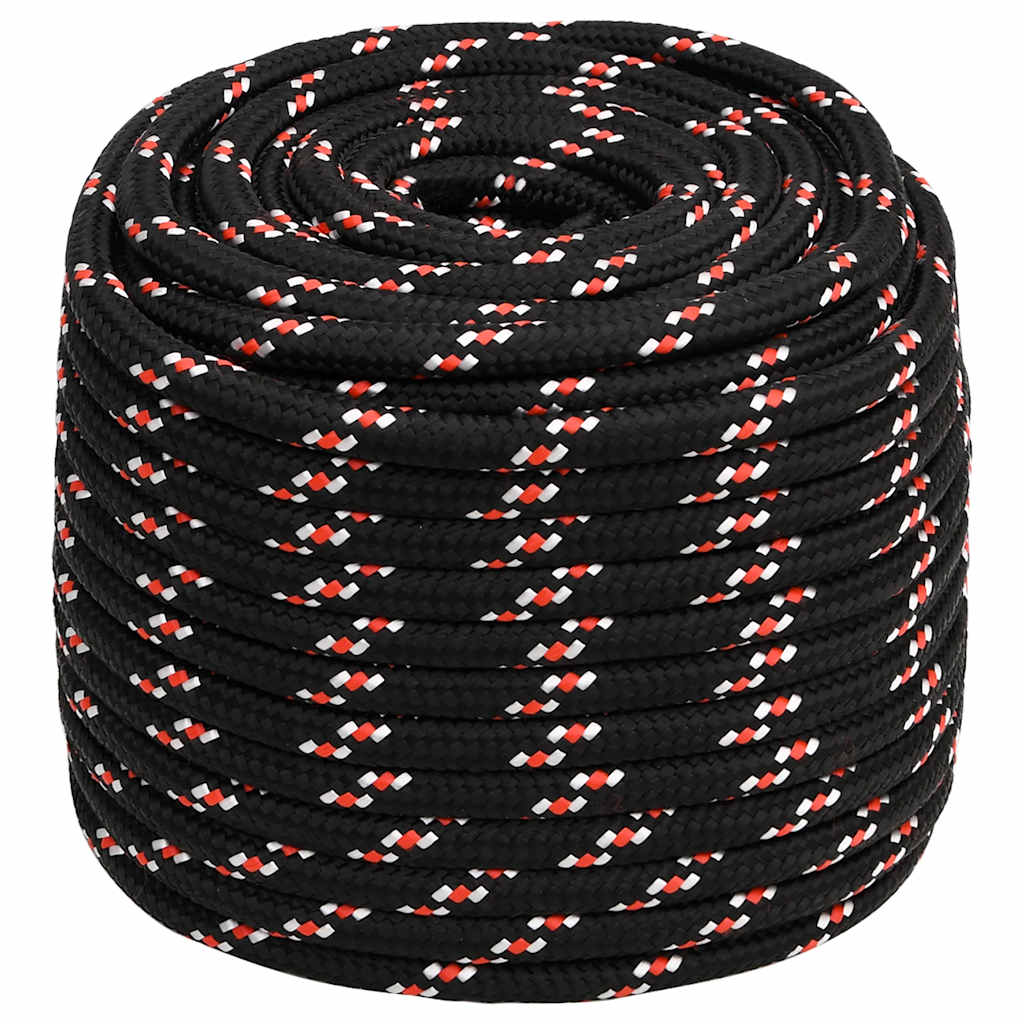 Boat Rope Black 16 mm 100 m Polypropylene