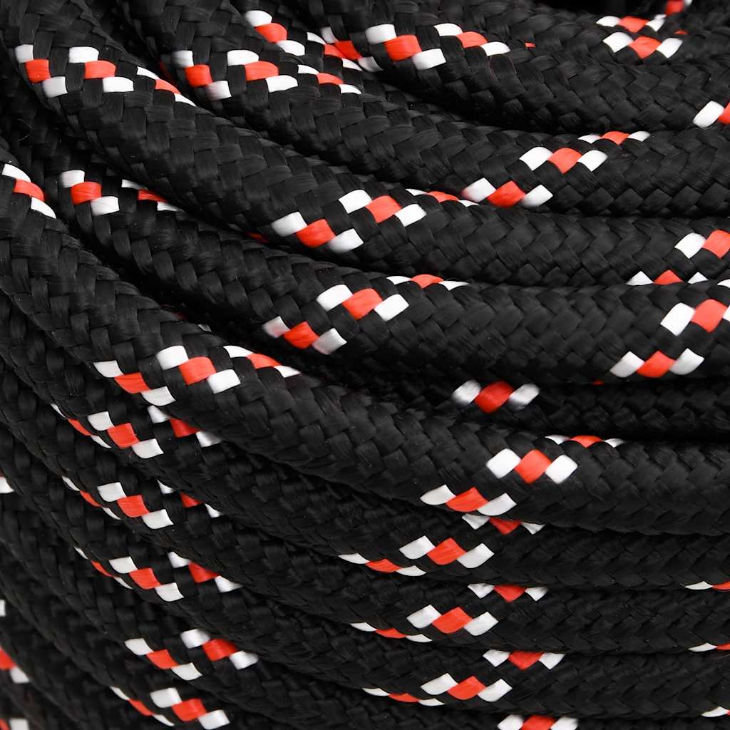 Boat Rope Black 16 mm 100 m Polypropylene
