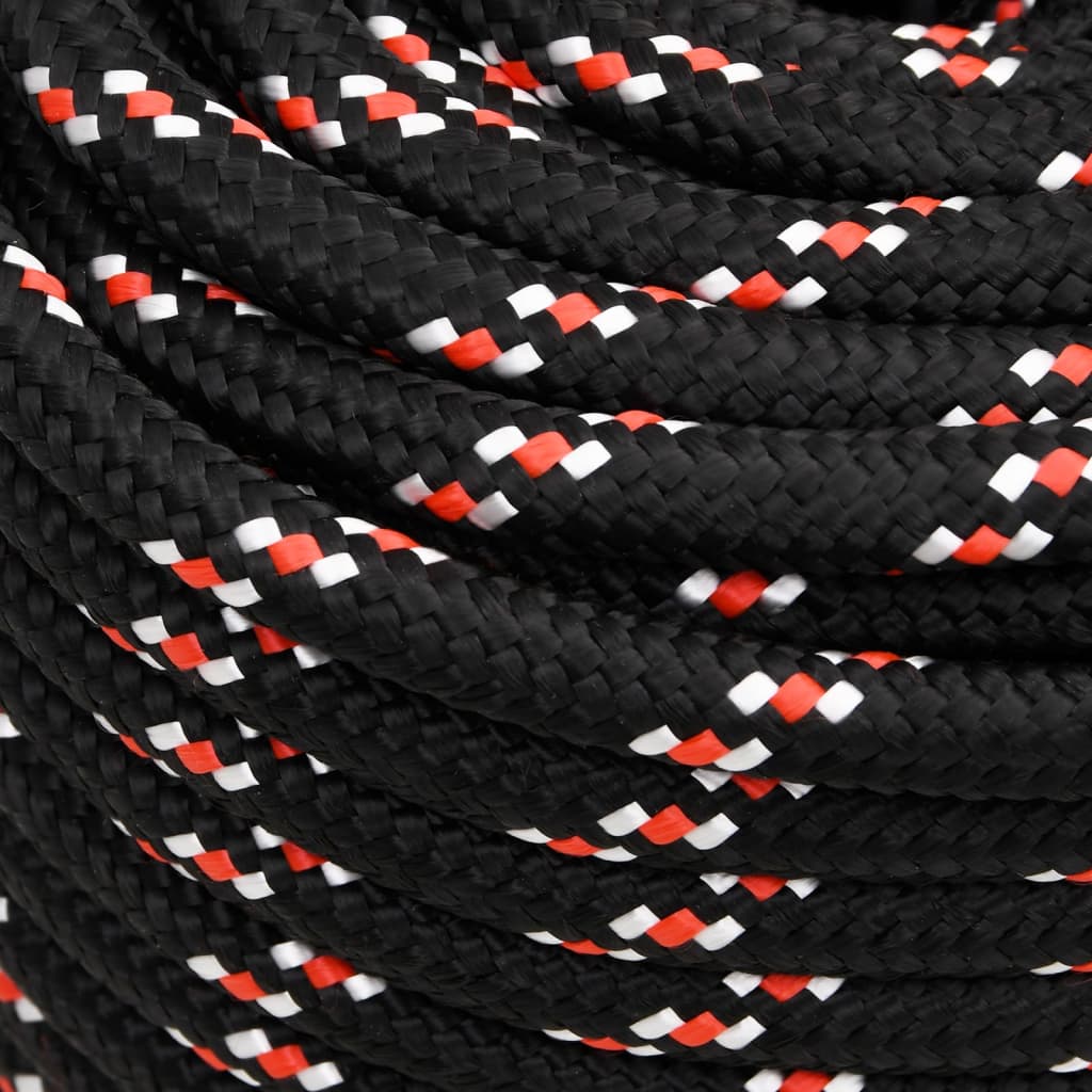 Boat Rope Black 18 mm 25 m Polypropylene