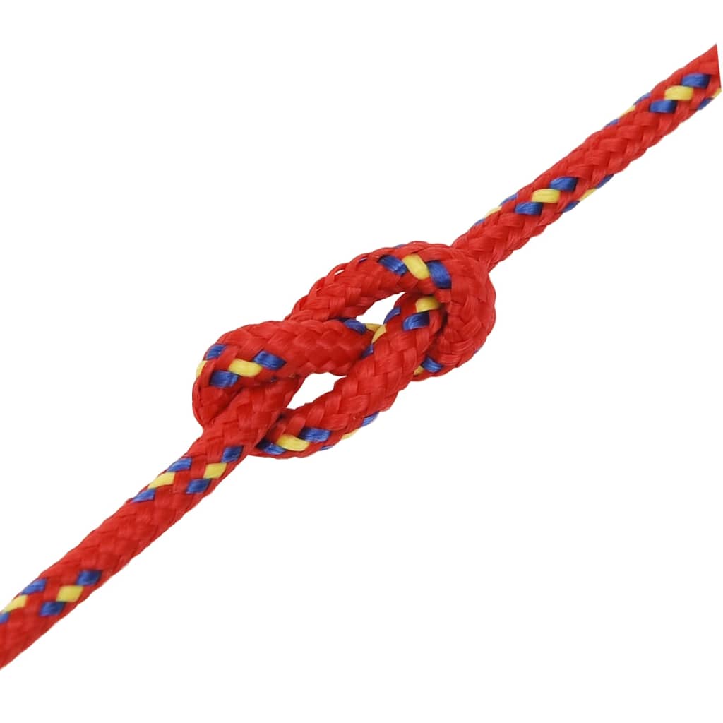 Boat Rope Red 5 mm 500 m Polypropylene