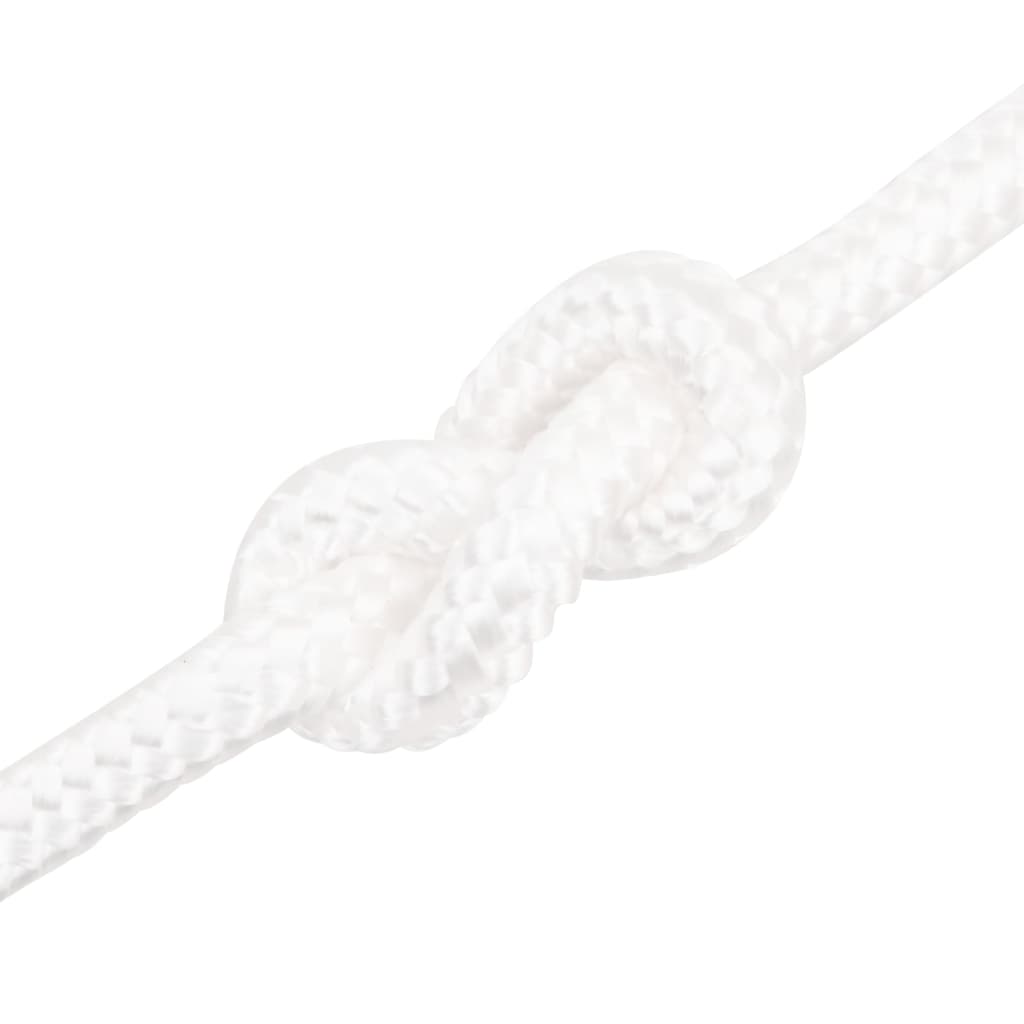 Boat Rope Full White 18 mm 50 m Polypropylene