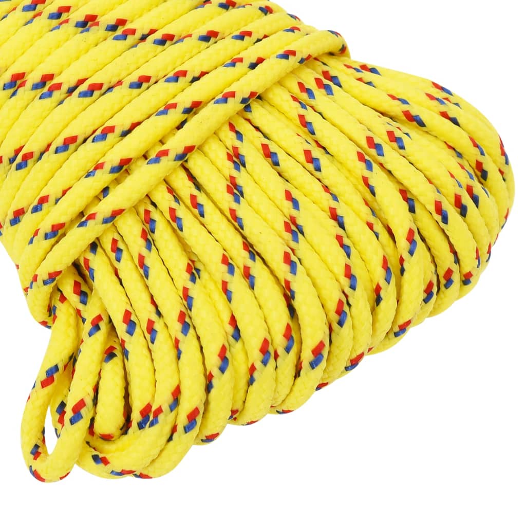 Boat Rope Yellow 3 mm 500 m Polypropylene