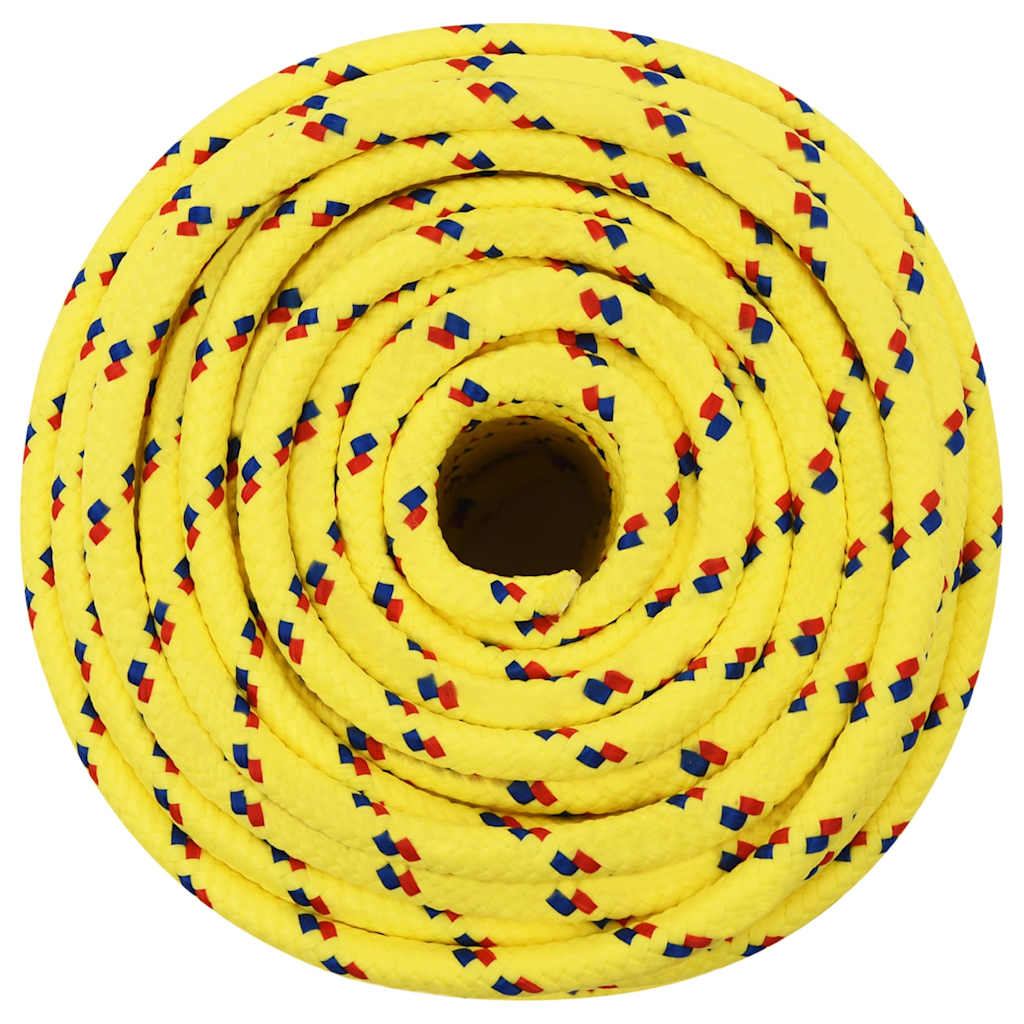 Boat Rope Yellow 12 mm 100 m Polypropylene