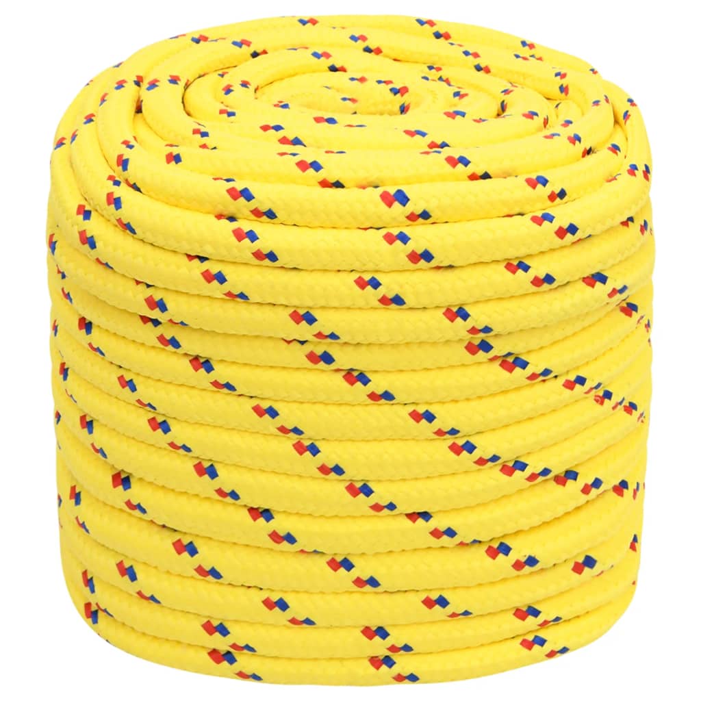 Boat Rope Yellow 18 mm 50 m Polypropylene