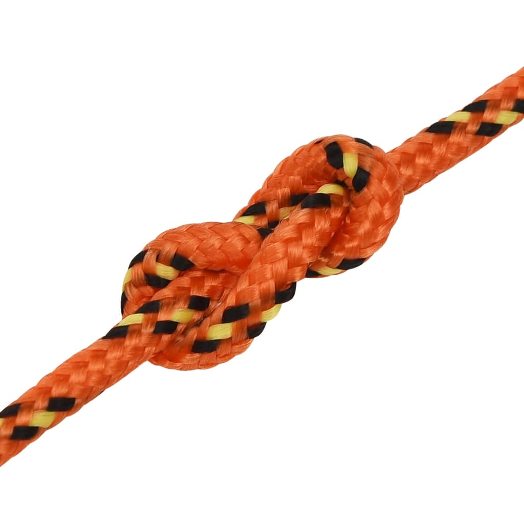 Boat Rope Orange 3 mm 500 m Polypropylene