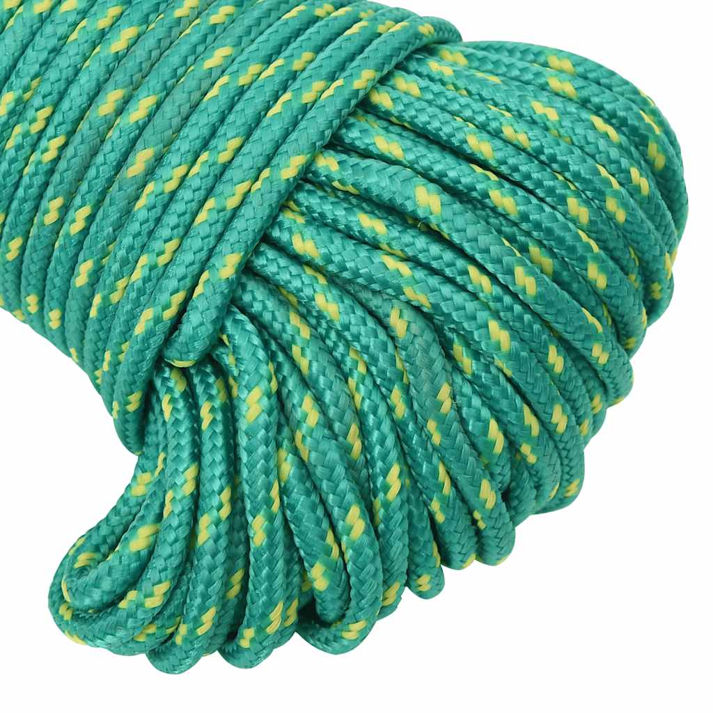 Boat Rope Green 4 mm 500 m Polypropylene