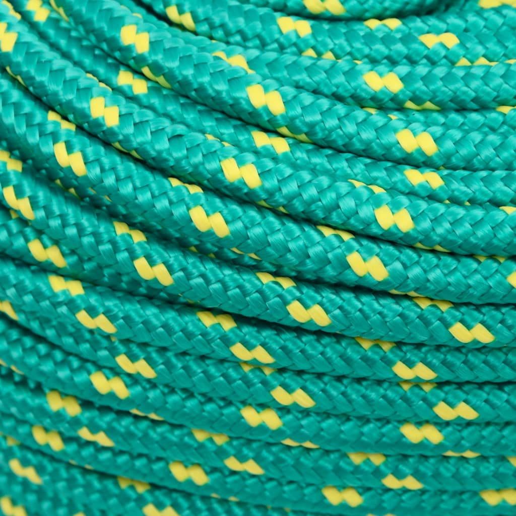 Boat Rope Green 8 mm 250 m Polypropylene