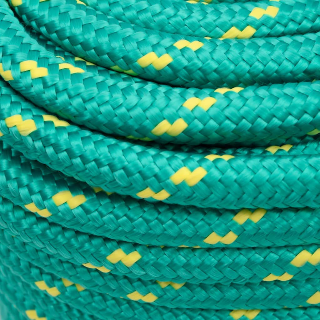 Boat Rope Green 16 mm 100 m Polypropylene