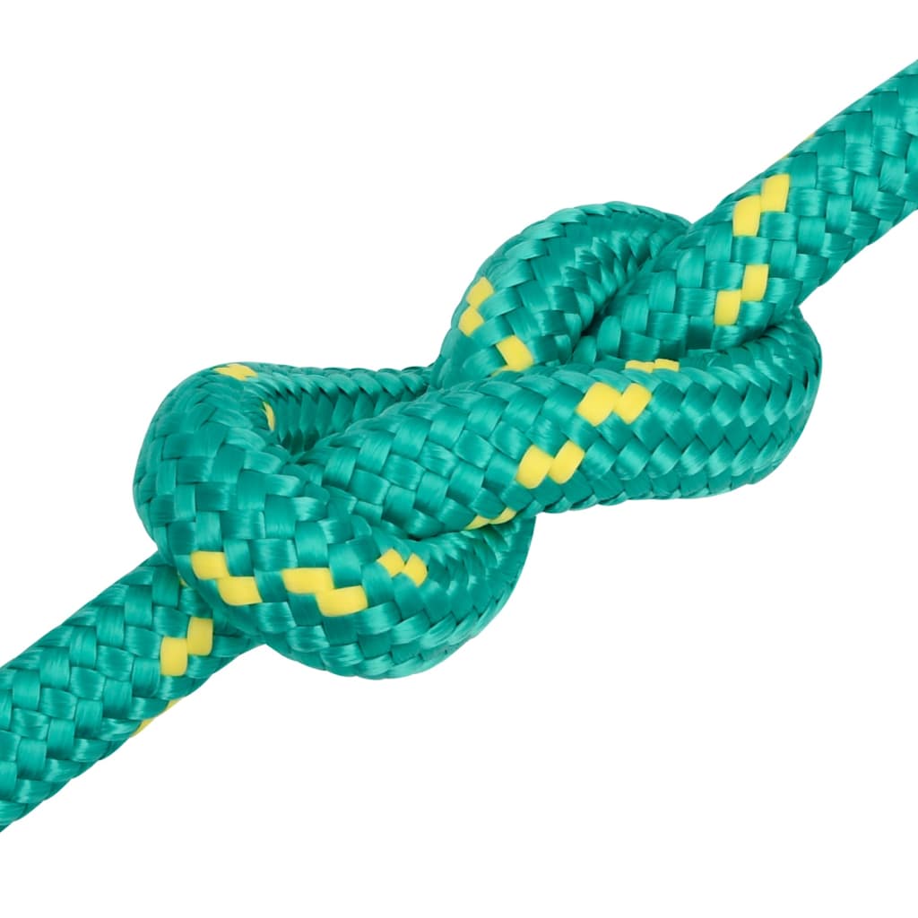 Boat Rope Green 20 mm 25 m Polypropylene